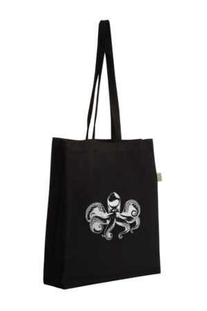 8265 Endeavour Black 5oz Tote Printed