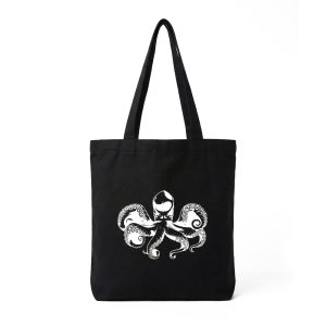 9267 Intrepid 8oz Canvas Black Recycled Printed