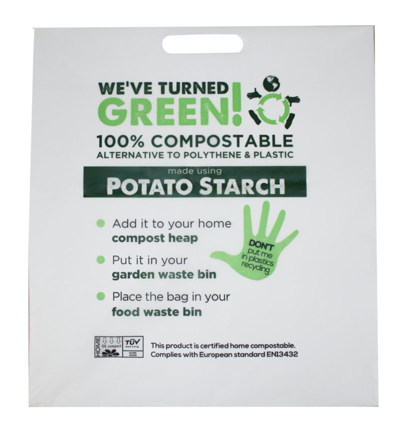 Compostable carrier bag