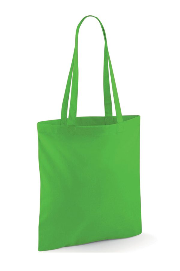 W101 140gsm Coloured Tote Apple Green