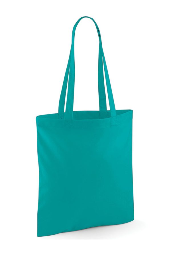 W101 140gsm Coloured Tote Emerald