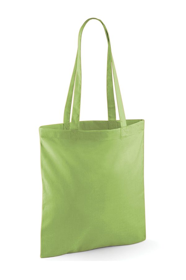 W101 140gsm Coloured Tote Kiwi