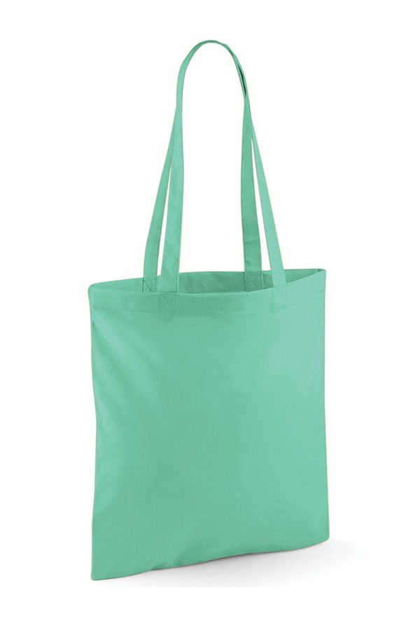 W101 140gsm Coloured Tote Mint