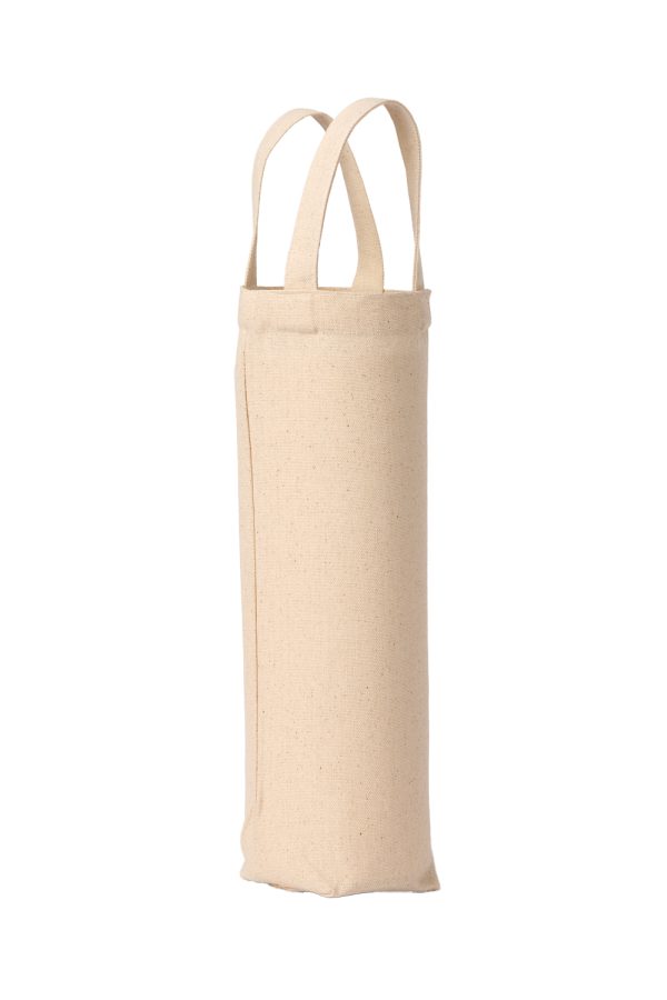 8274 Recycled Cotton Bottle Bag